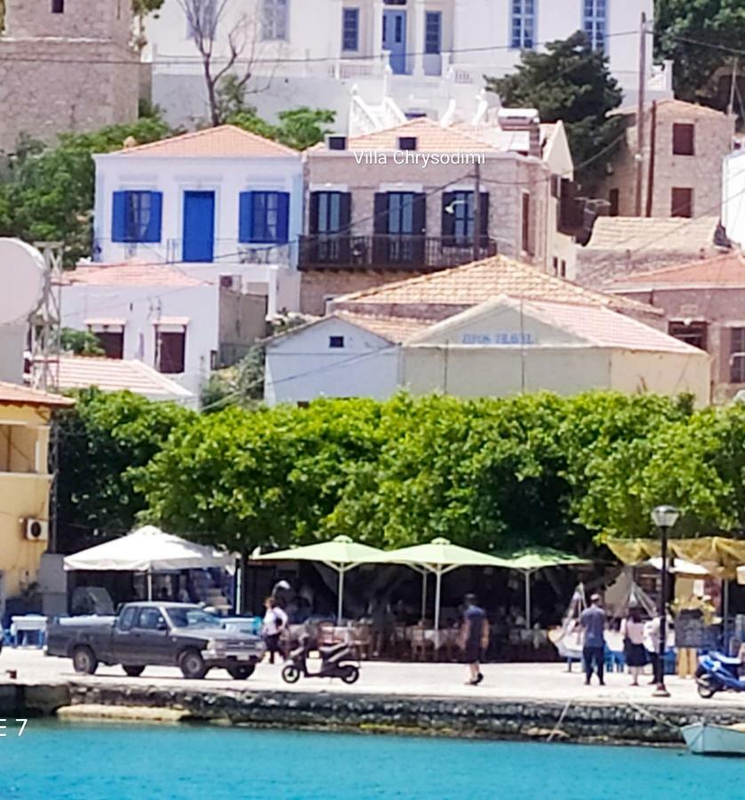 Villa Chrysodimi Chalki Town Buitenkant foto